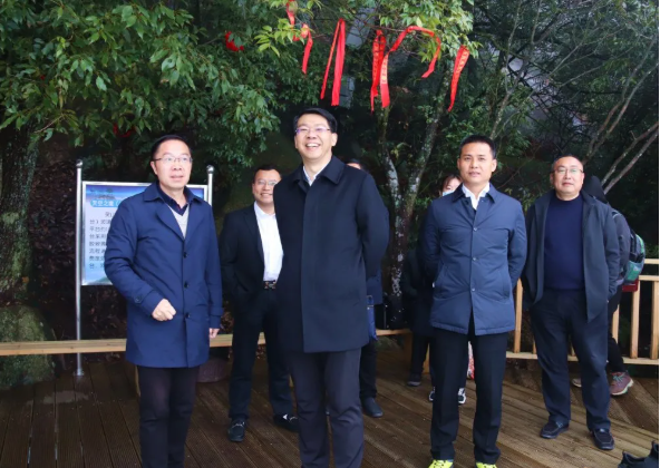 江西省副省长吴浩莅临灵山景区视察调研